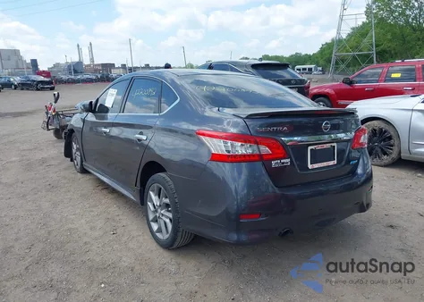 2014 Nissan Sentra Sr из США, поврежденный, VIN 3N1AB7AP3EY266633